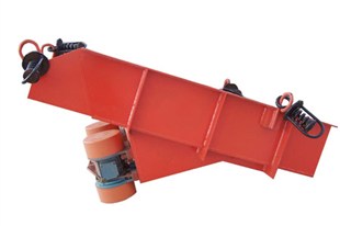 電機不參振的單質體振動給煤機